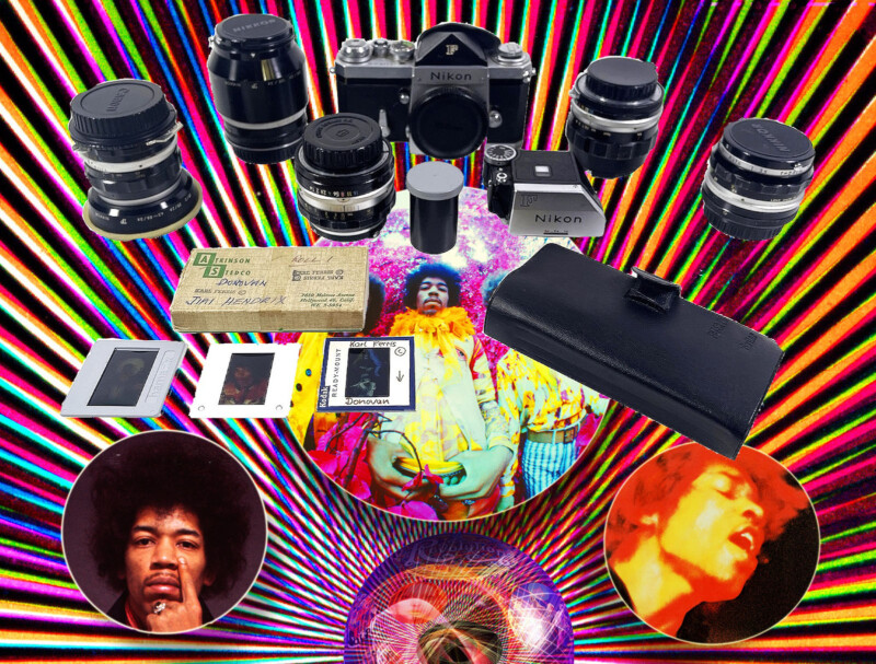 the Nikon Camera Used to Shoot Jimi Hendrix's 1960s LP