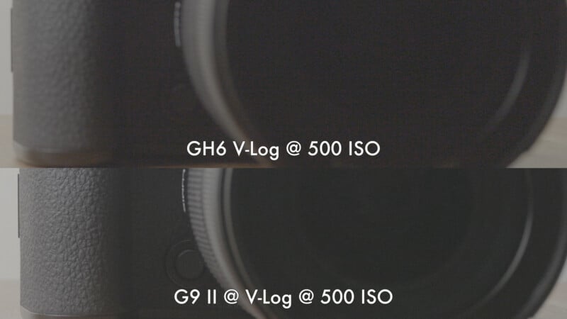 Panasonic G9 II video noise comparison