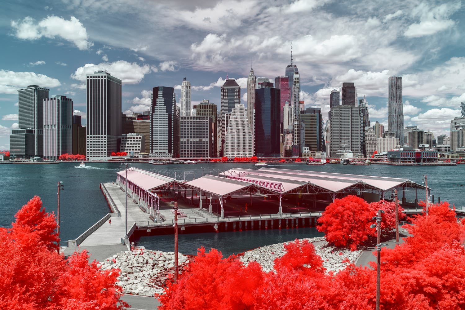 Infrared Photos of New York City Show the Big Apple in a Different ...