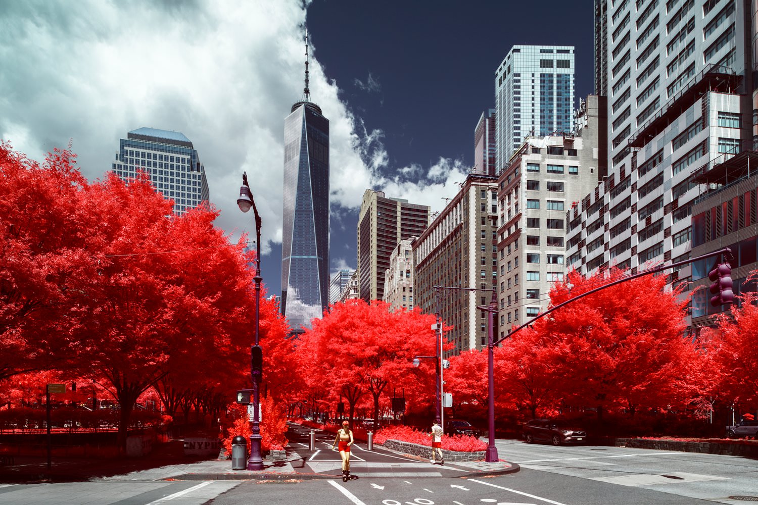 Infrared Photos of New York City Show the Big Apple in a Different ...