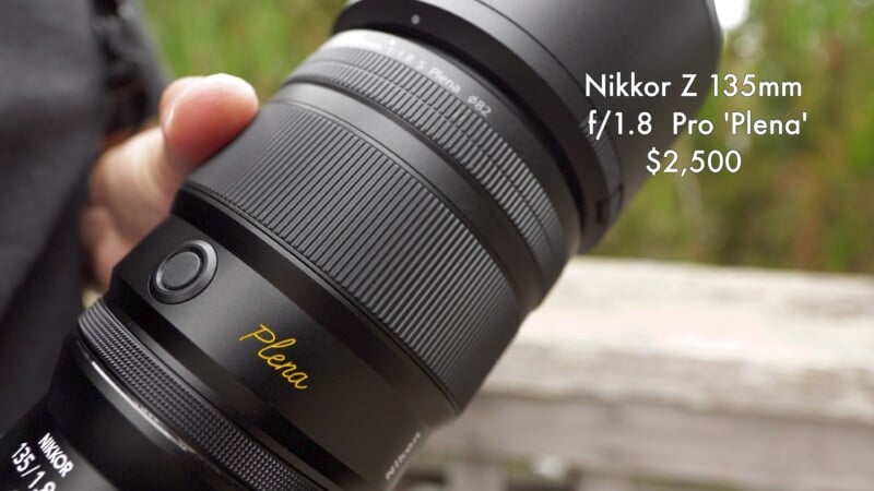 Nikkor Z 135mm f/1.8 Plena S Badge