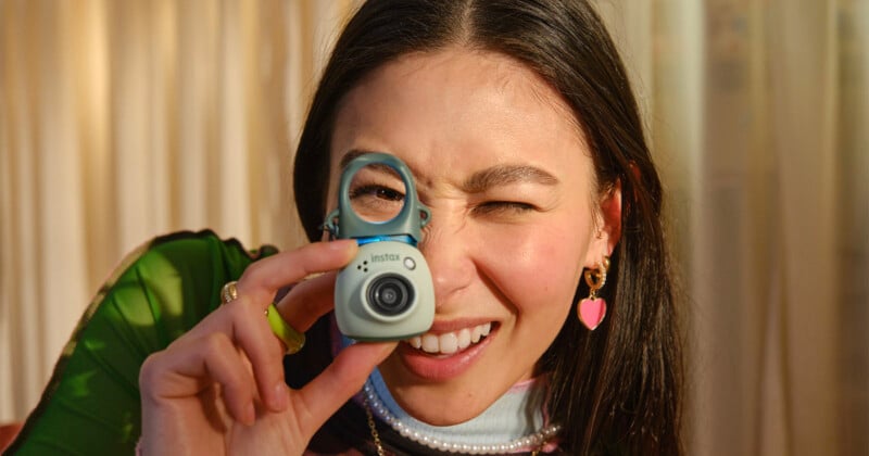 Introducing INSTAX Pal The first of its kind, a palm-sized digital