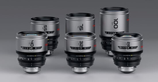 DZOFilm Pavo 2x anamorphic lenses for Super35