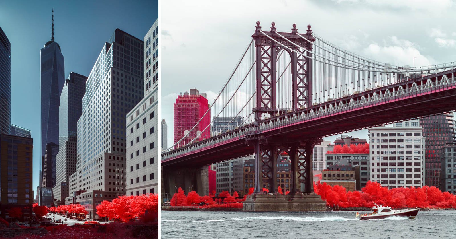 Infrared Photos of New York City Show the Big Apple in a Different Light