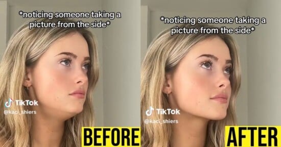 An influencer is claiming that "mewing" is the secret to getting a good photo from the side -- and photographers may want to learn about the latest viral TikTok posing trend.