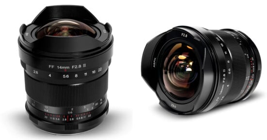 Pergear 14mm f/2.8 II full-frame manual lens for mirrorless cameras
