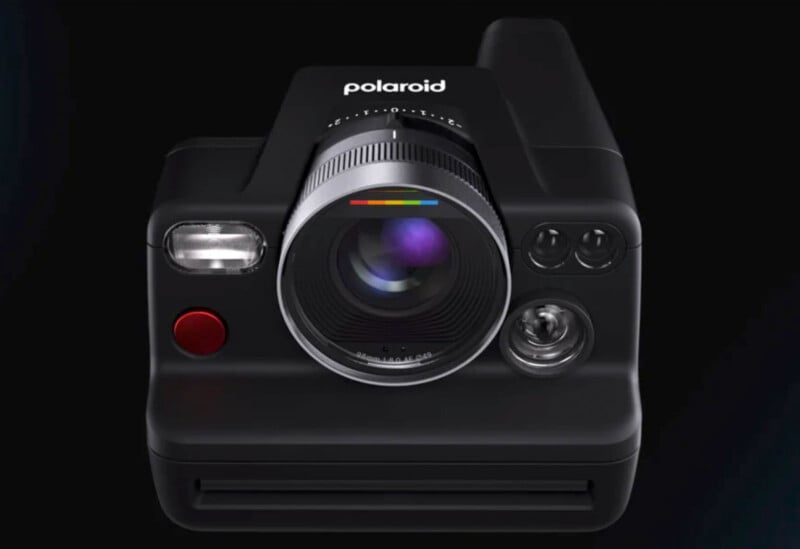 Polaroid 600 Round Instant Camera (Silver, Refurbished)