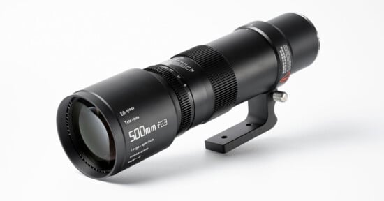 TTArtisan 500mm f/6.3 lens for full-frame mirrorless cameras