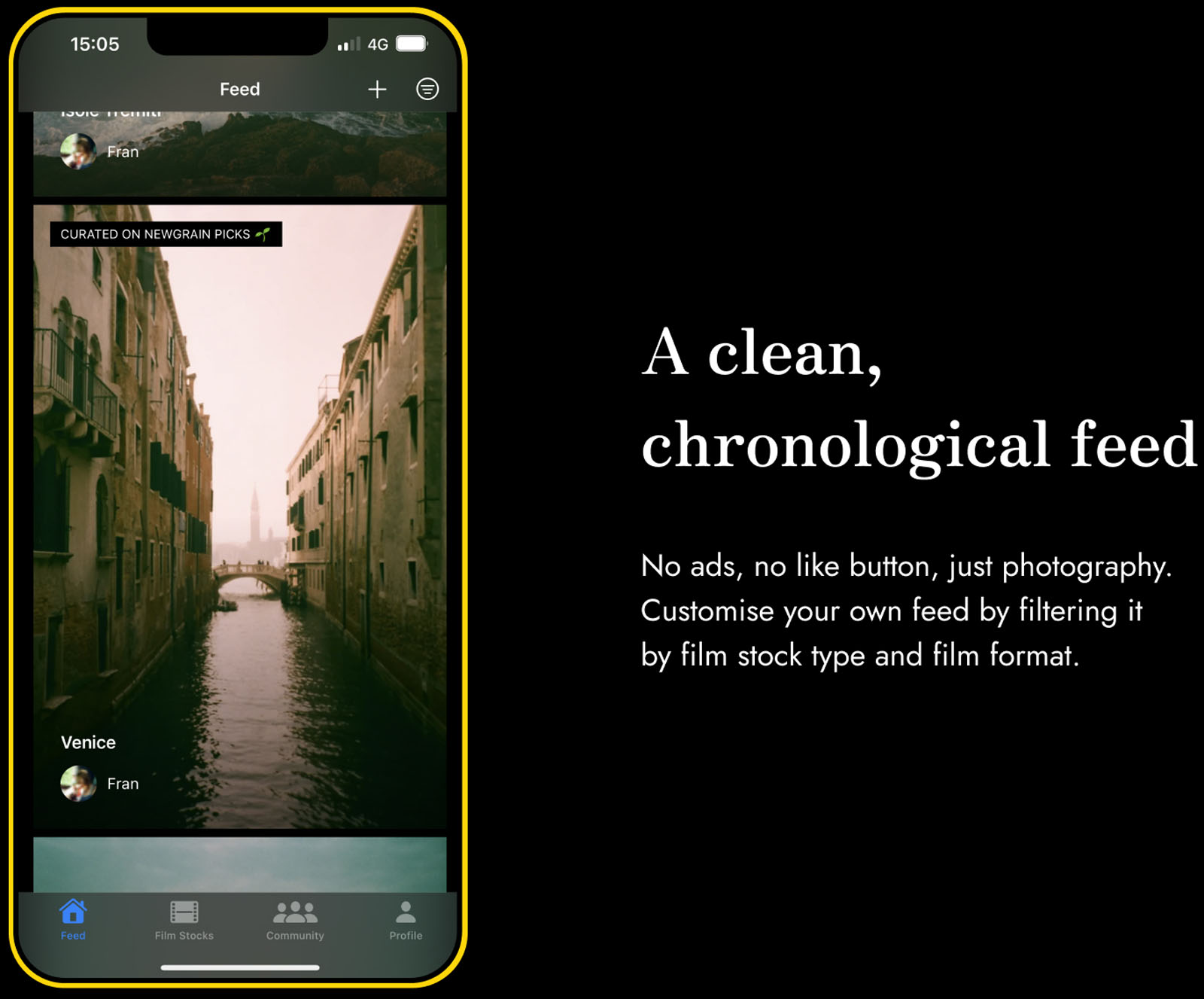 Newgrain app for iOS is a digital home for analog photographers