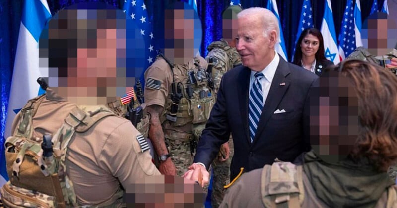 Biden meets special forces in Israel