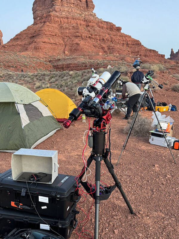 Telescope setup