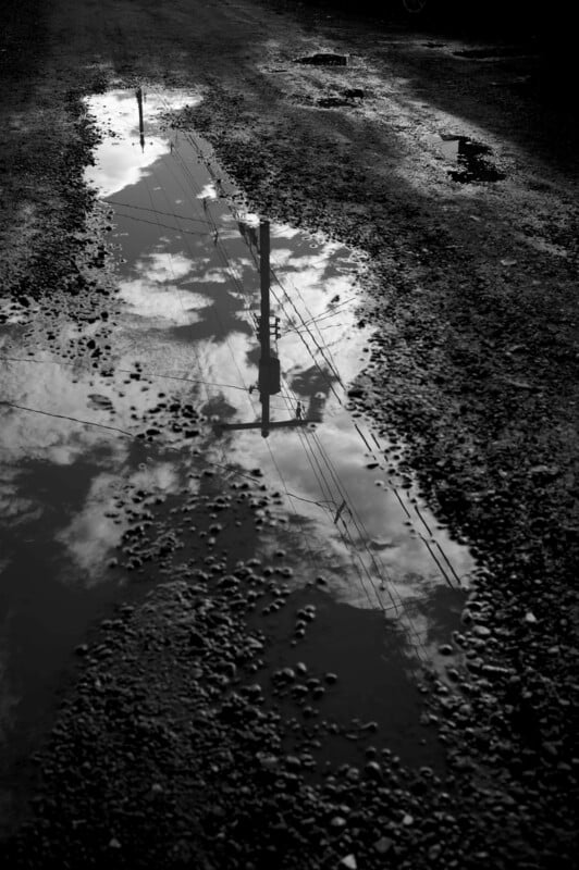 Leica M11-P puddle shot