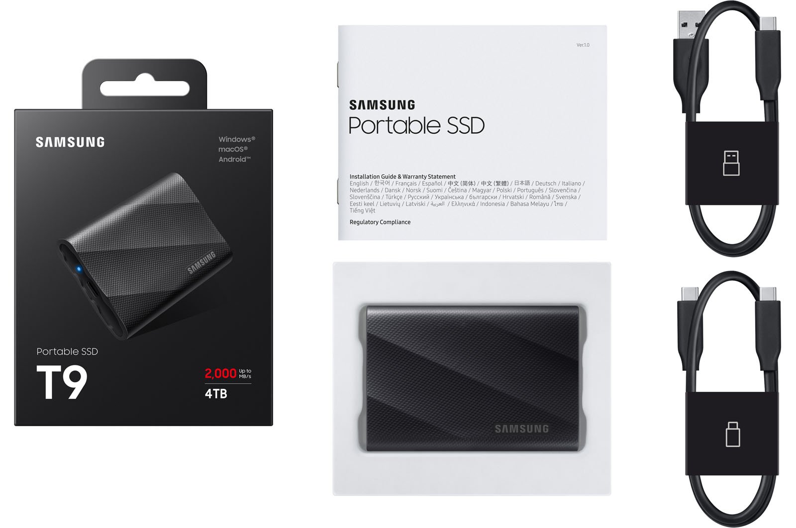 Samsung's New Compact T9 Shield SSD is Much Faster and More Stylish