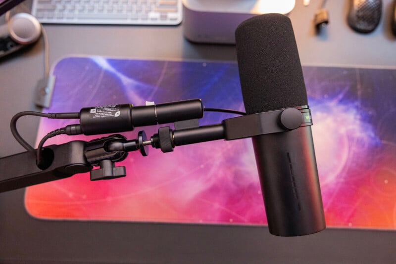 Shure's SM7dB microphone solves its predecessor's biggest bugbear