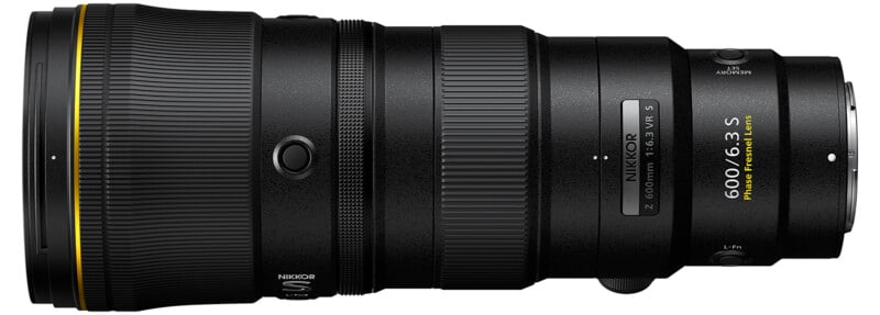 New Nikon 600mm f/6.3 VR S Super-Telephoto Lens