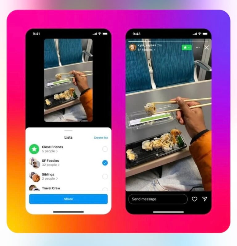 Instagram is testing out multiple audience lists for Stories