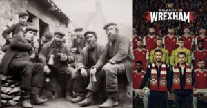 viewers argue ai generated image or real historical photo in welcome to wrexham documentary