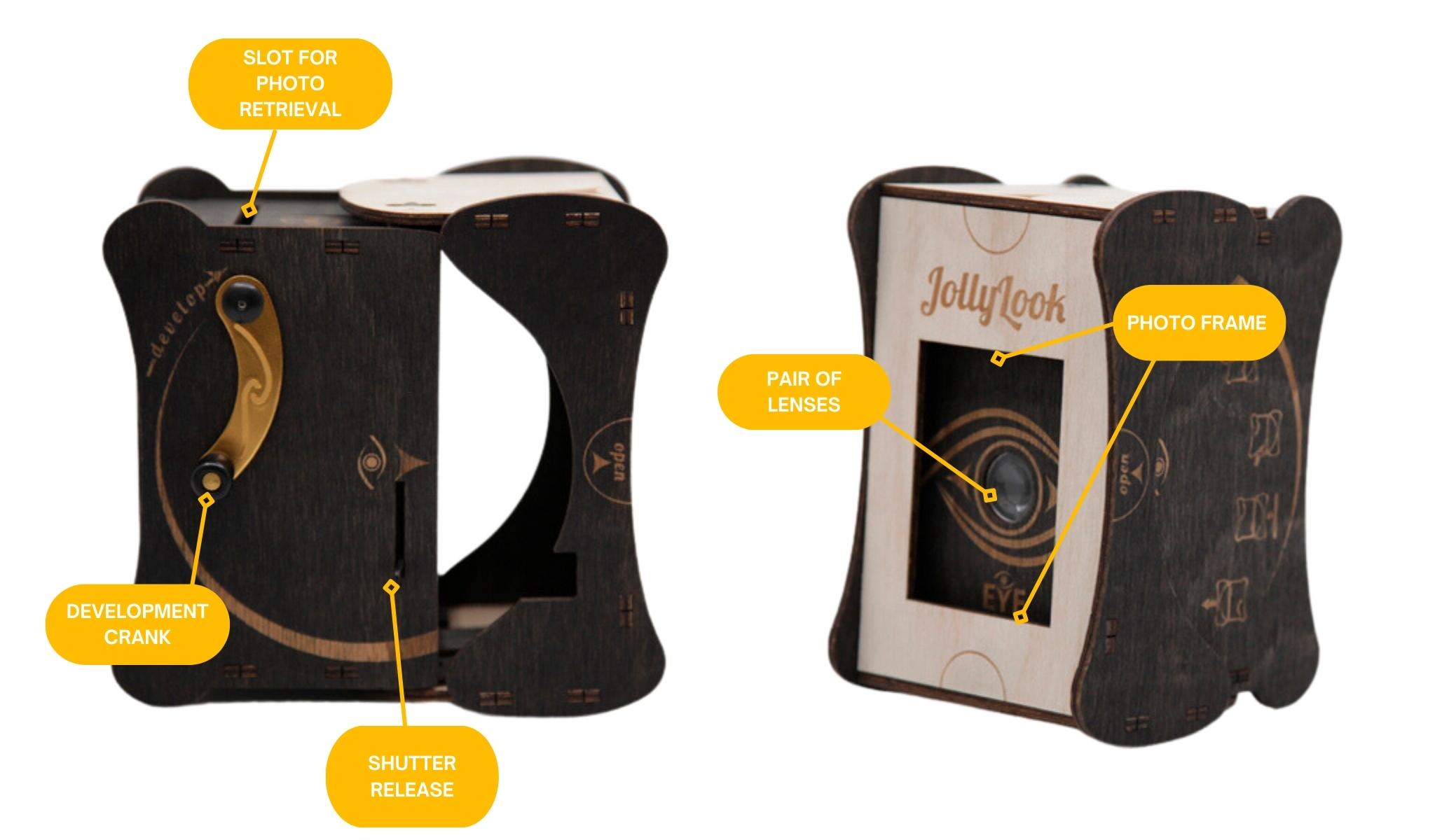 The Jollylook Eye is a Battery-Free Digital to Analog Instant Photo ...