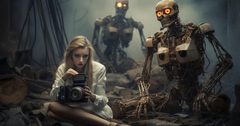 Photographer AI robots