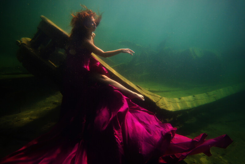 Deepest Underwater Photo Shoot