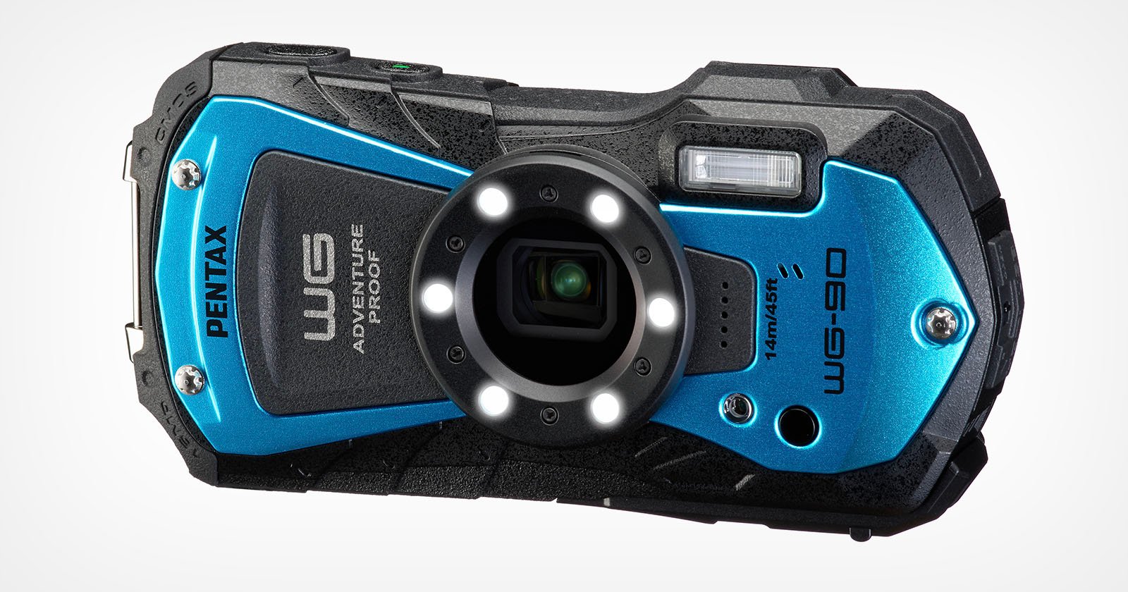 Waterproof Pentax WG-90 Has New Branding and Color But Identical Specs