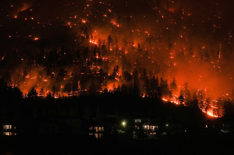 McDougall Creek wildfire