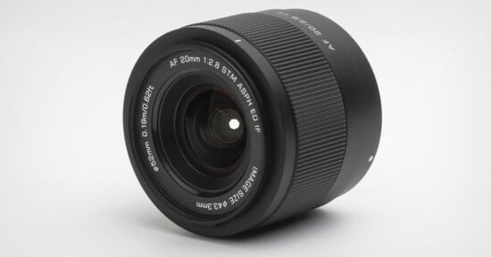 Viltrox 20mm f/2.8 AF lens