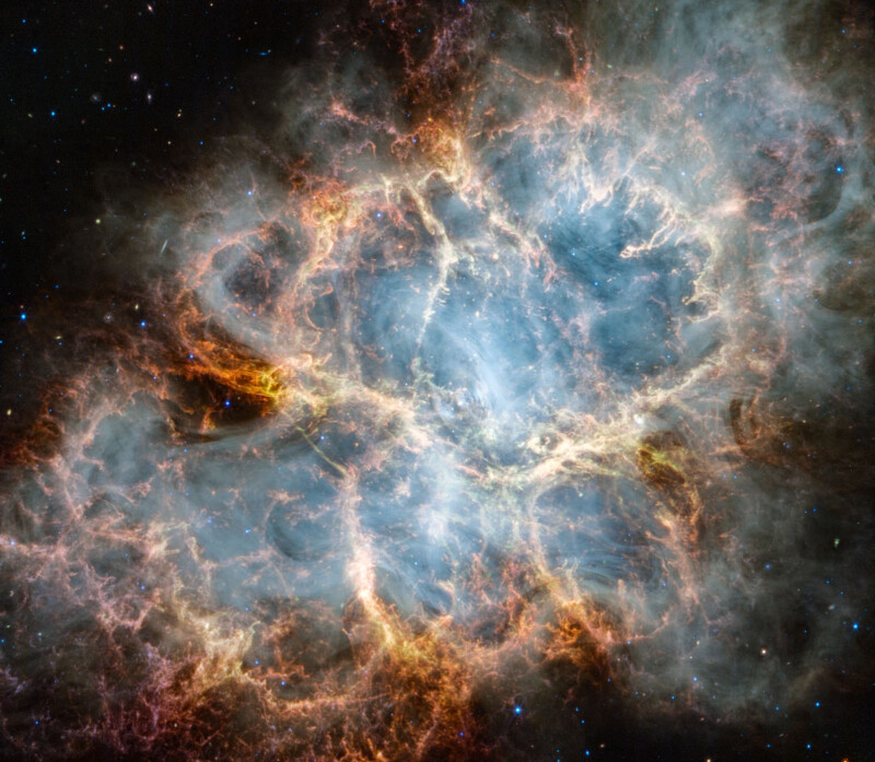 James Webb Space Telescope Crab Nebula