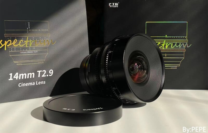 7artisans 14mm T2.9 Spectrum full-frame cinema lens