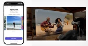 apple releases spatial video capture and ai journal app