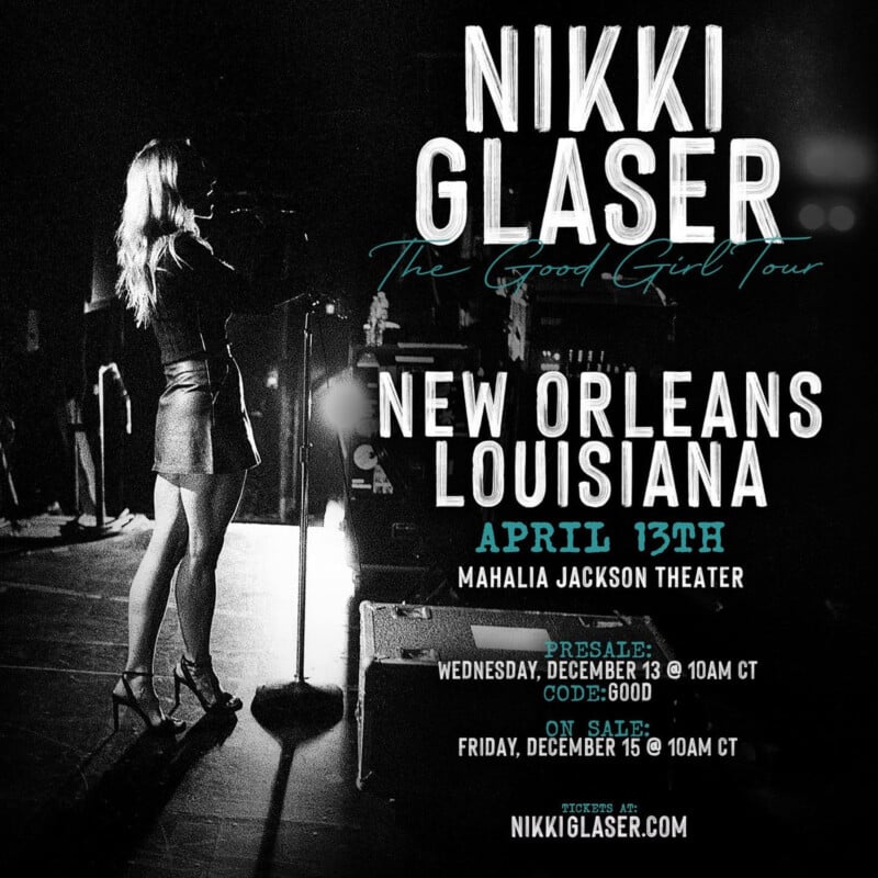How I Shot Nikki Glaser's Tour Promos on B&W 35mm Film | PetaPixel