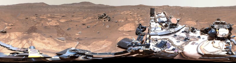 360 image of Mars