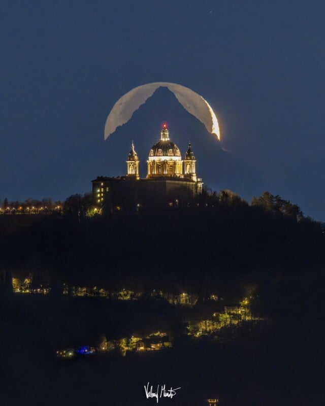 Moon mountain and Basilica