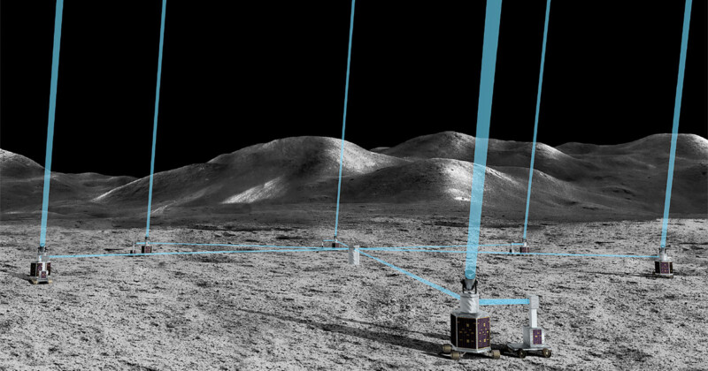 La NASA quiere instalar una red de cámaras telescópicas de alta resolución en la Luna