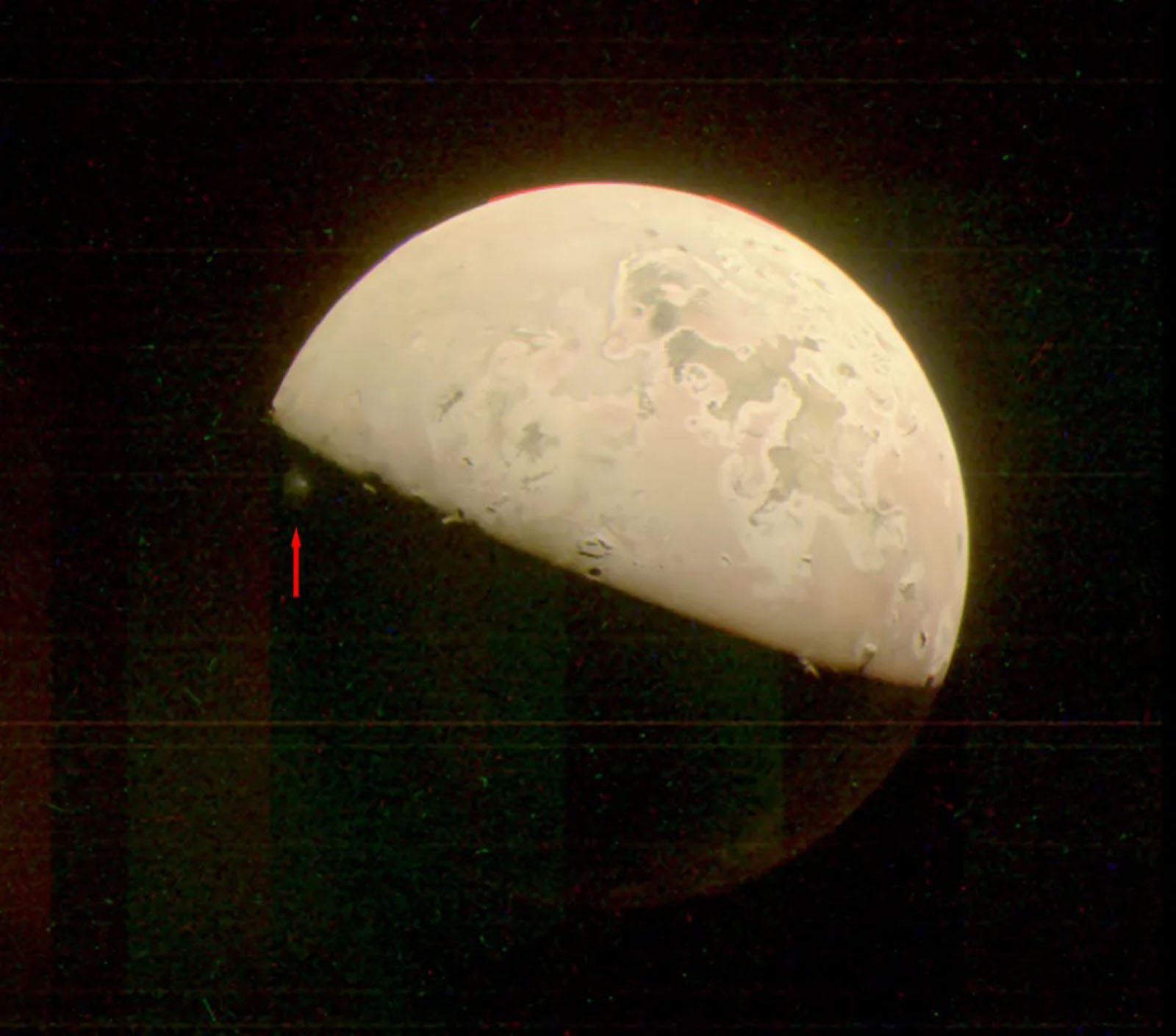 Juno spacecraft Io flyby