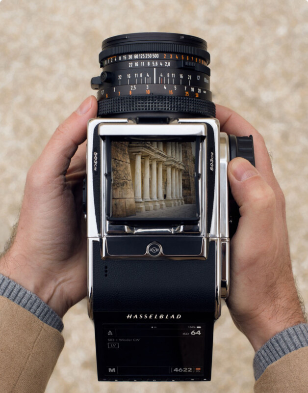 Hasselblad 907X and CFV 100C digital back