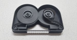 Single-8 cartridge 3D printed accepts Super 8 film
