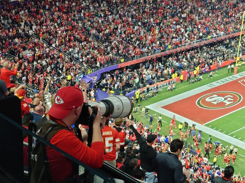 Super Bowl Photographer