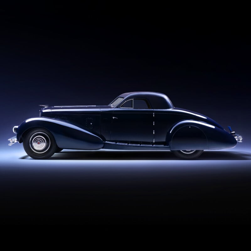 Jay Leno's Duesenberg photographed by Commercial Automotive Photographer Blair Bunting in Los Angeles, CA.