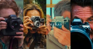 Film cameras in movies