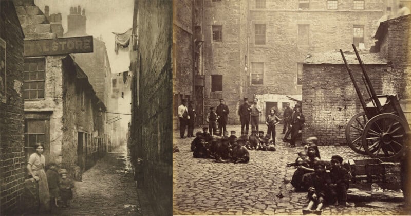 Glasgow Slums by Thomas Annan