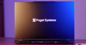 Puget Systems Mobile 17" workstation laptop