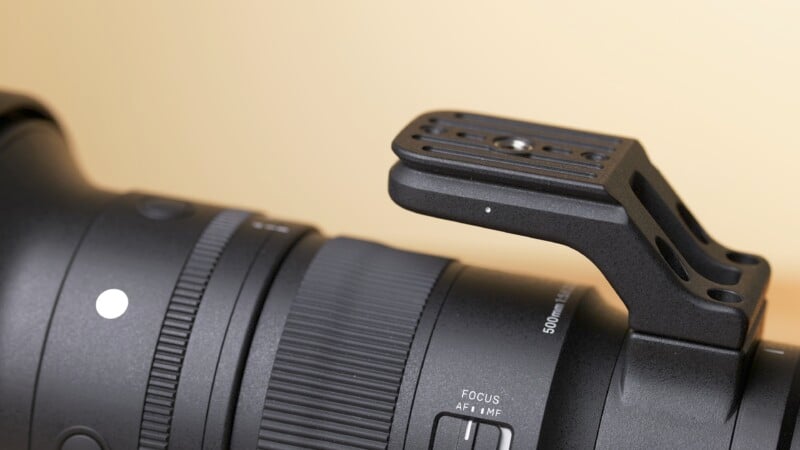 Sigma 500mm f/5.6 DG DN Sport lens collar