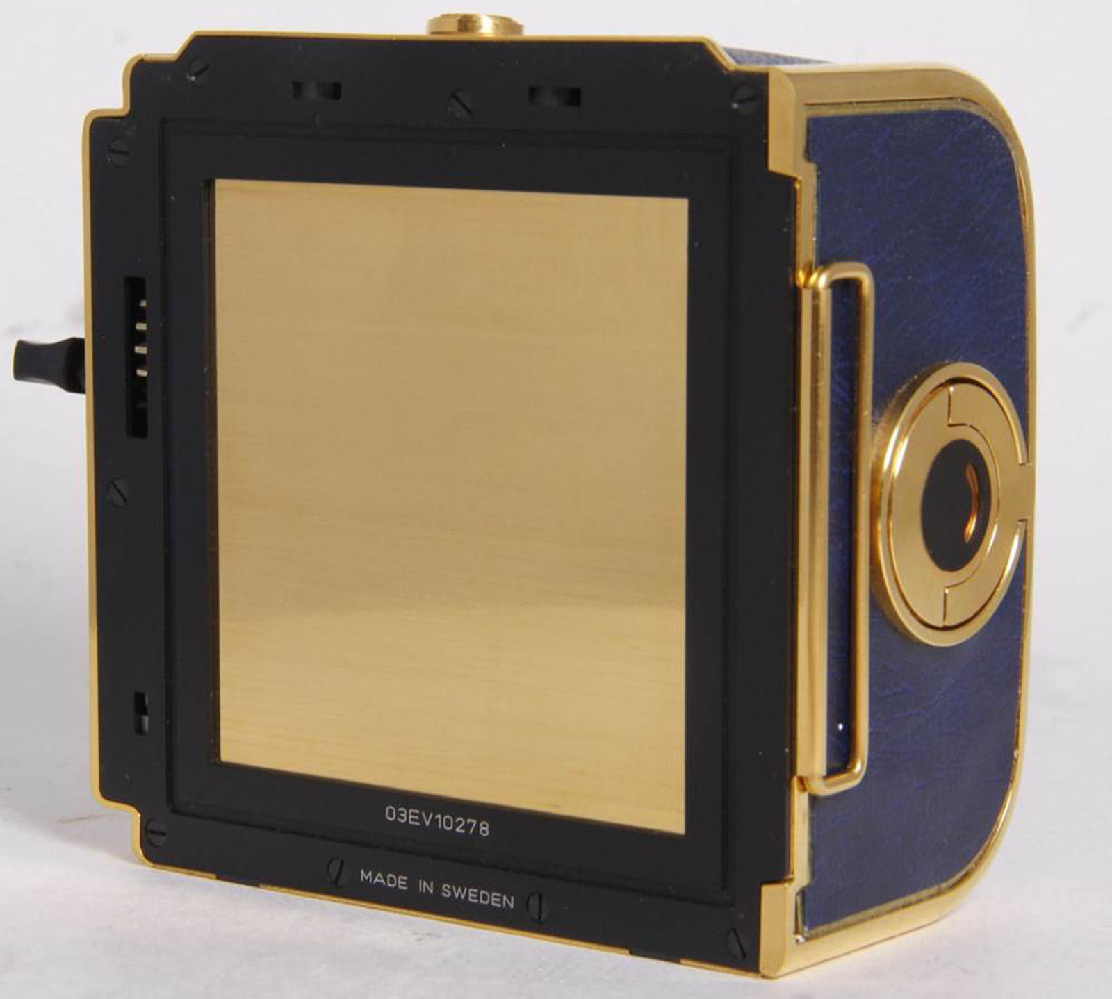 Hasselblad 503 CX Golden Blue Limited Edition camera, medium-format film camera 
