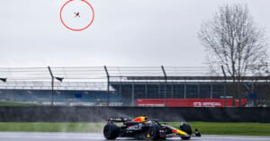 Max Verstappen versus Drone