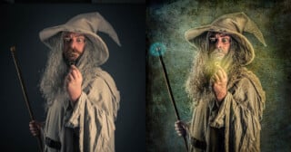 Photography example showing layered textures enhancing image depth