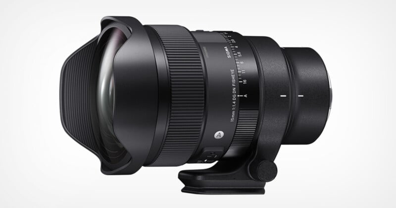 Sigma 15mm f/1.4 DG DN Diagonal Fisheye Art Lens Is Fast and Unique ...