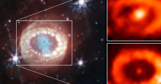 Webb finds first direct evidence of a neutron star at the center of the SN 1987A remnant.