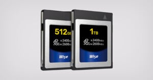 Wise CFexpress 4.0 Type B memory cards