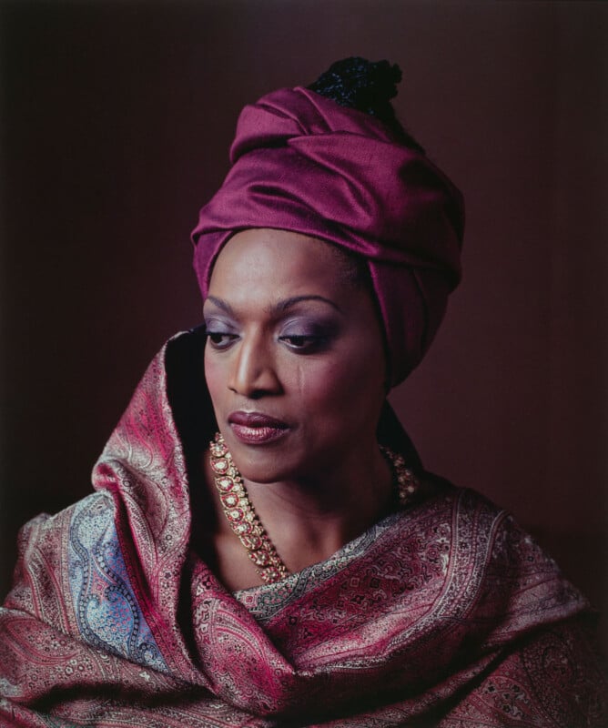  Photographer David Seidner is finally getting the recognition he deserved. International Center of Photography's 'Fragments' exhibit. Classical portrait of a black woman. 